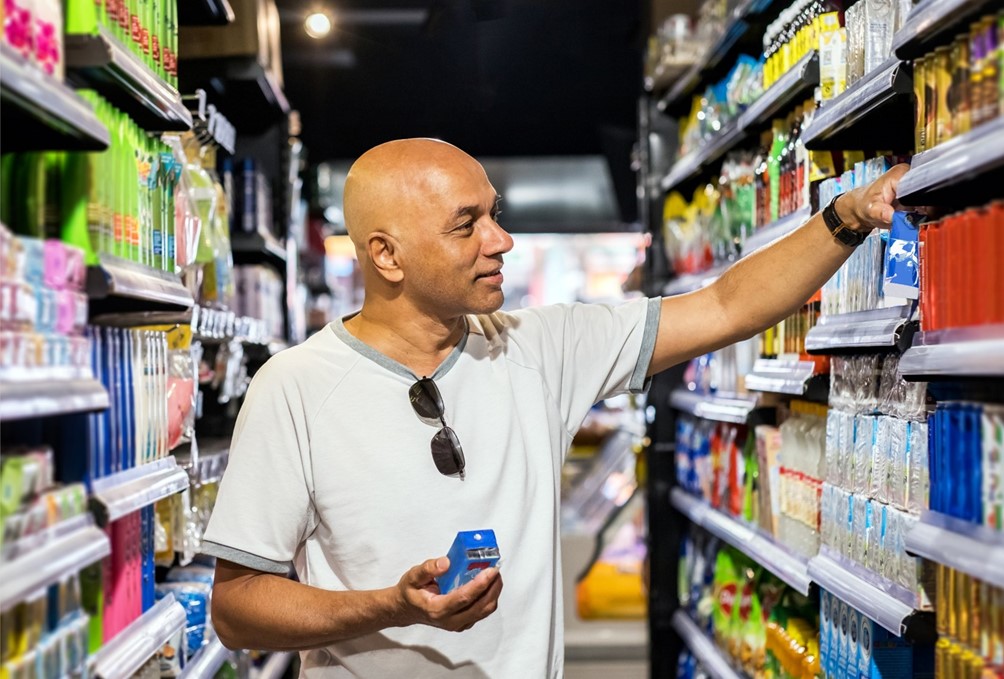 Ambientni jogurt izven hladilnih polic